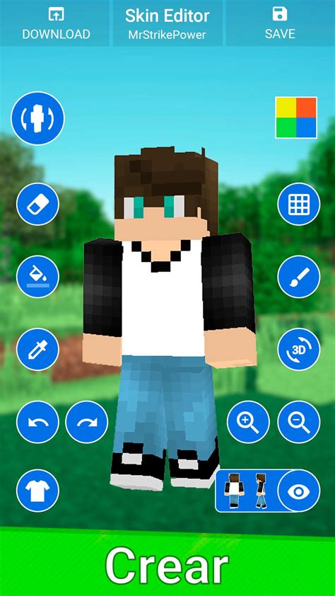 editor de skins de minecraft